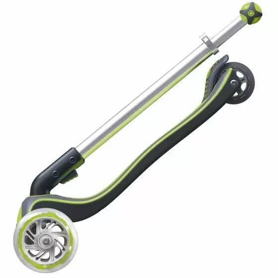 Globber Elite Lights Complete Scooter - Lime Green