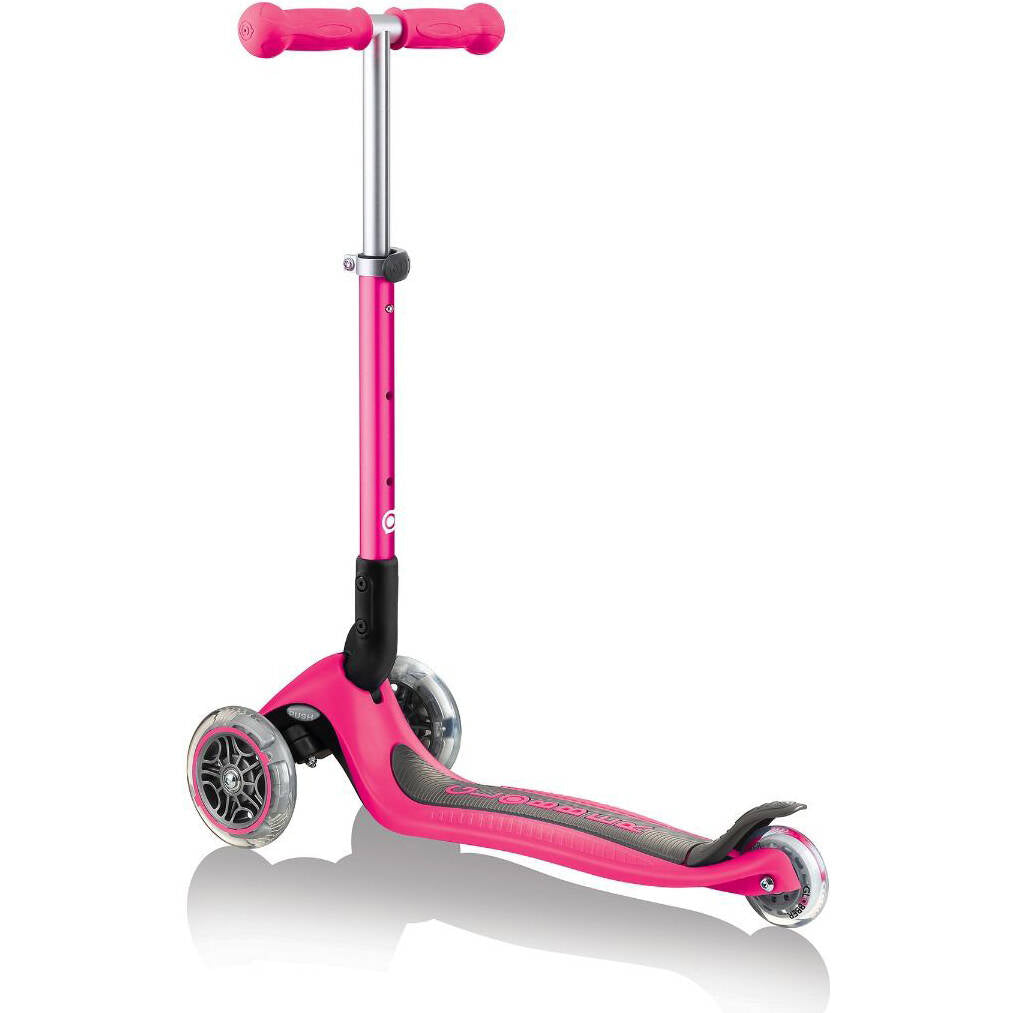 Globber Junior Foldable Scooter - Deep Pink