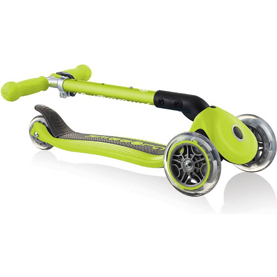 Globber Junior Foldable Scooter - Lime Green