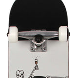 Globe Excess Complete Skateboard - White/Brown 8"