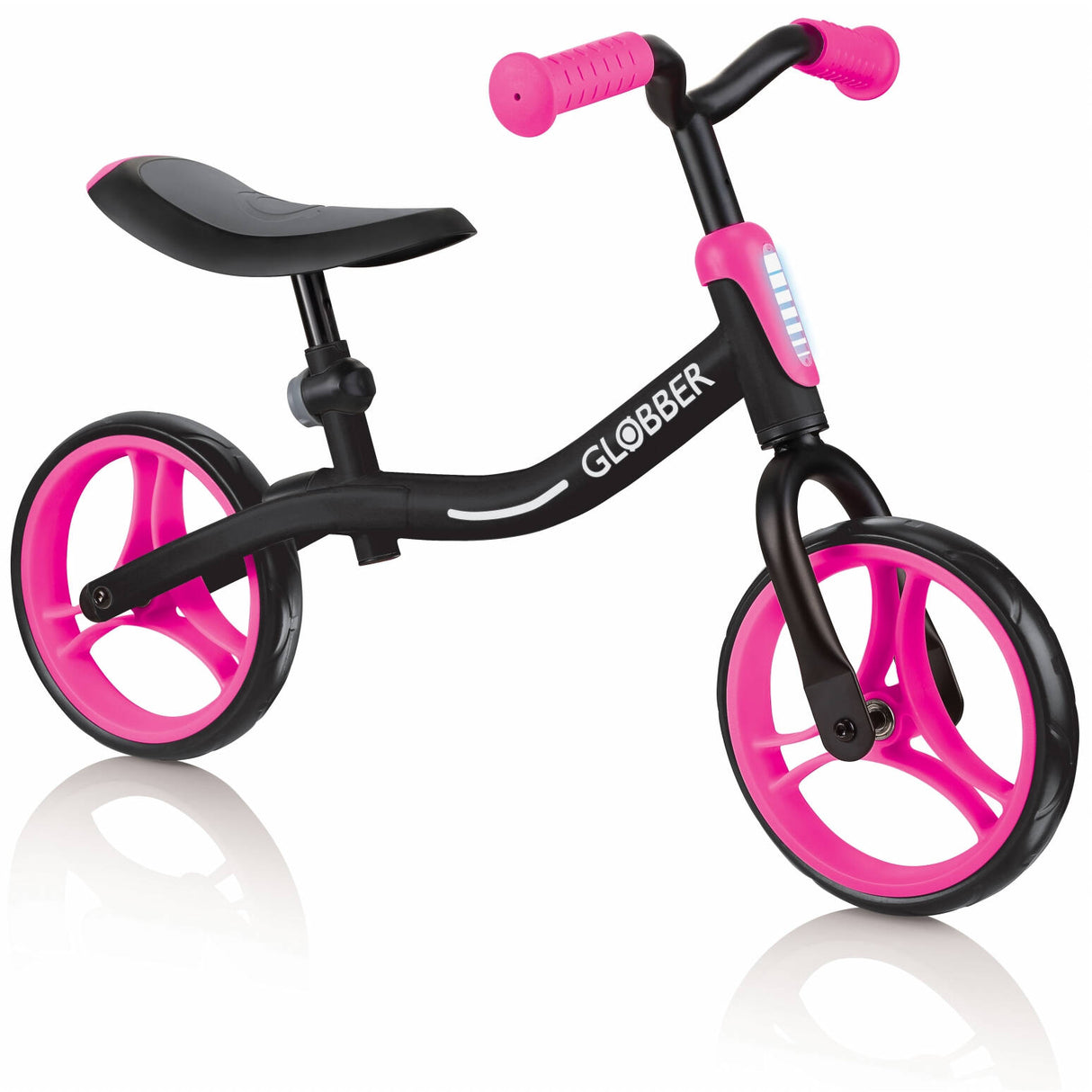 Globber Balance Bike - Black/Neon Pink