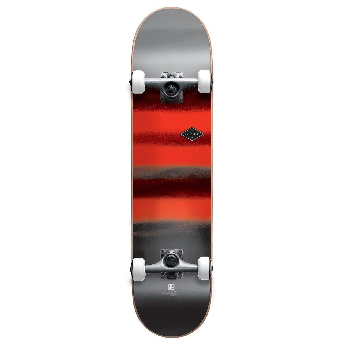Globe G1 Full On Complete Skateboard 8'' - Charcoal/Chromatic