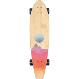 Globe Arcadia Complete Cruiser Longboard - Bamboo/Mountains 35.875''