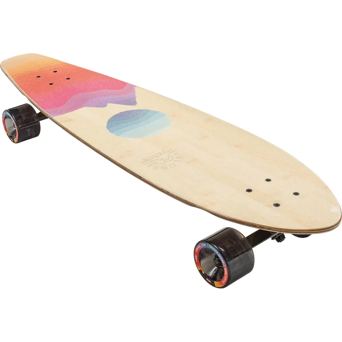 Globe Arcadia Complete Cruiser Longboard - Bamboo/Mountains 35.875''