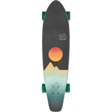 Globe Arcadia Complete Cruiser Longboard - Black Maple/Chromeset 35.875''