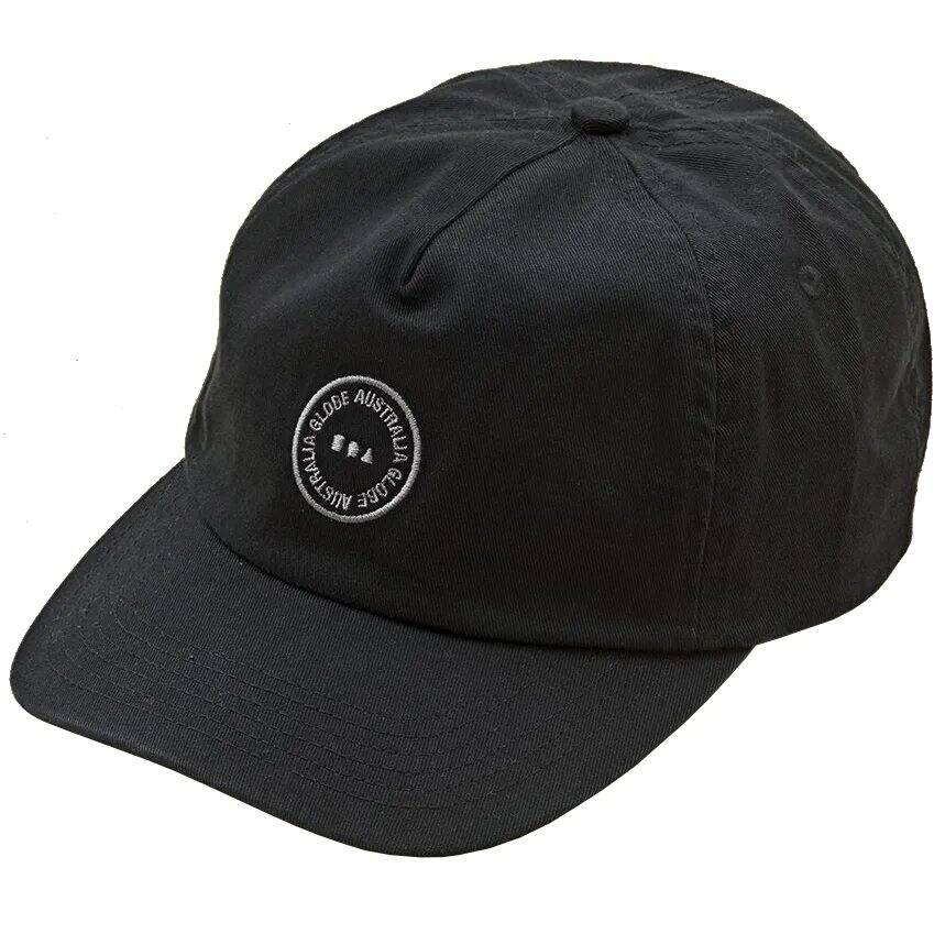 Globe Full Circle Cap - Washed Black