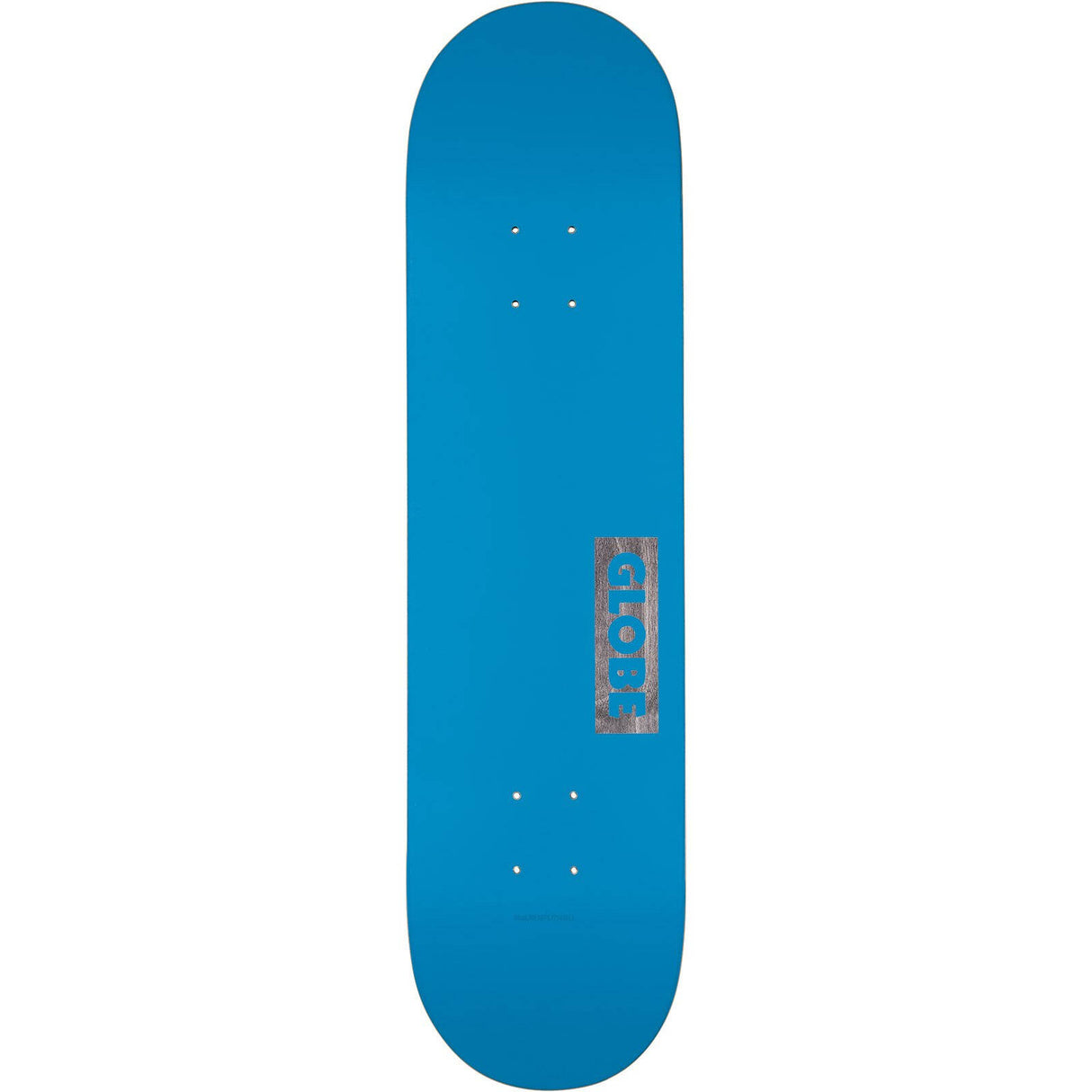 Globe Goodstock Skateboard Deck - Neon Blue 8.375''