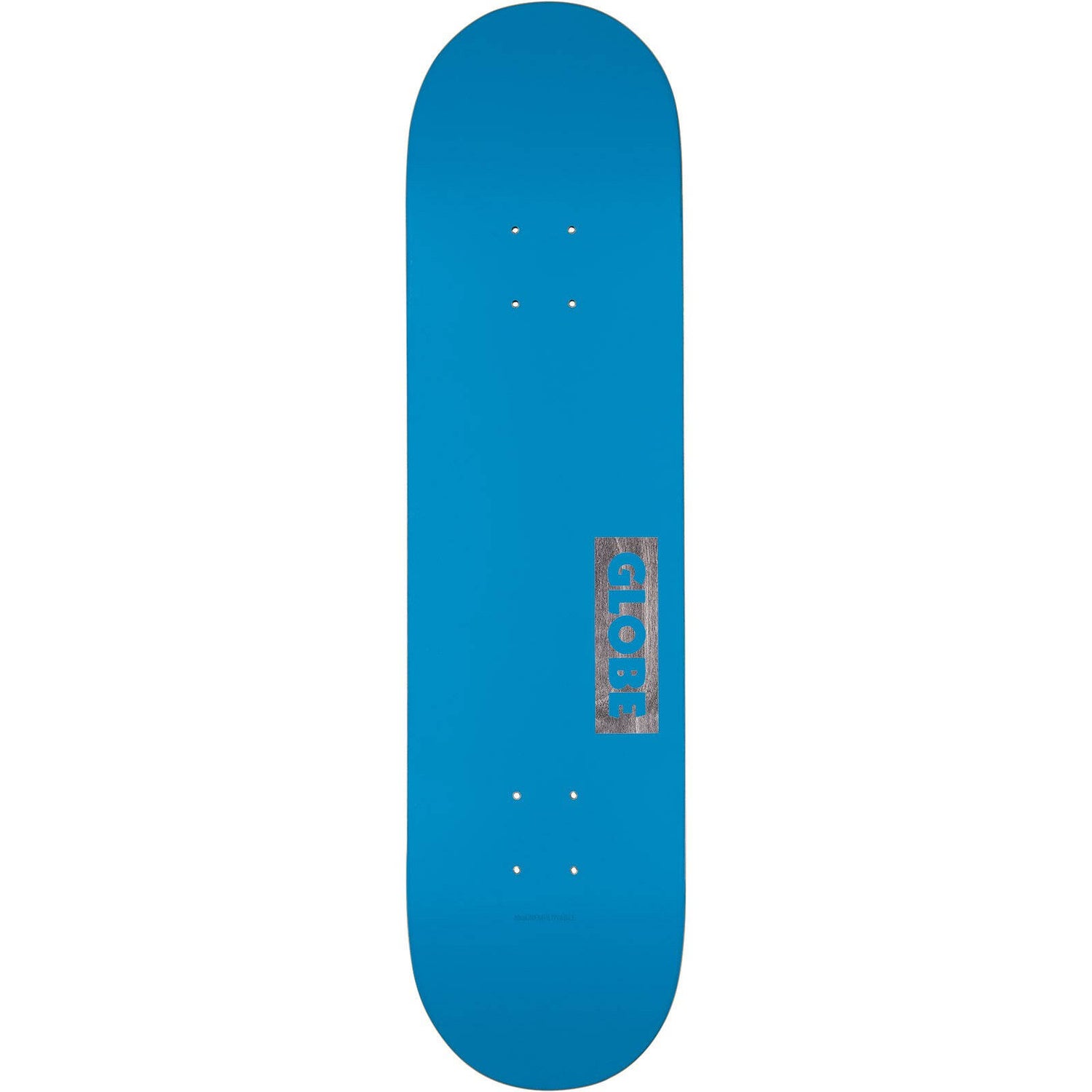 Globe Goodstock Skateboard Deck - Neon Blue 8.375''