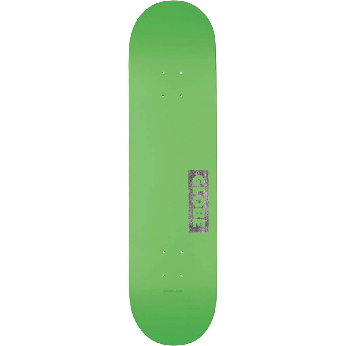 Globe Goodstock Skateboard Deck - Neon Green 8''