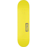 Globe Goodstock Skateboard Deck - Neon Yellow 7.75''