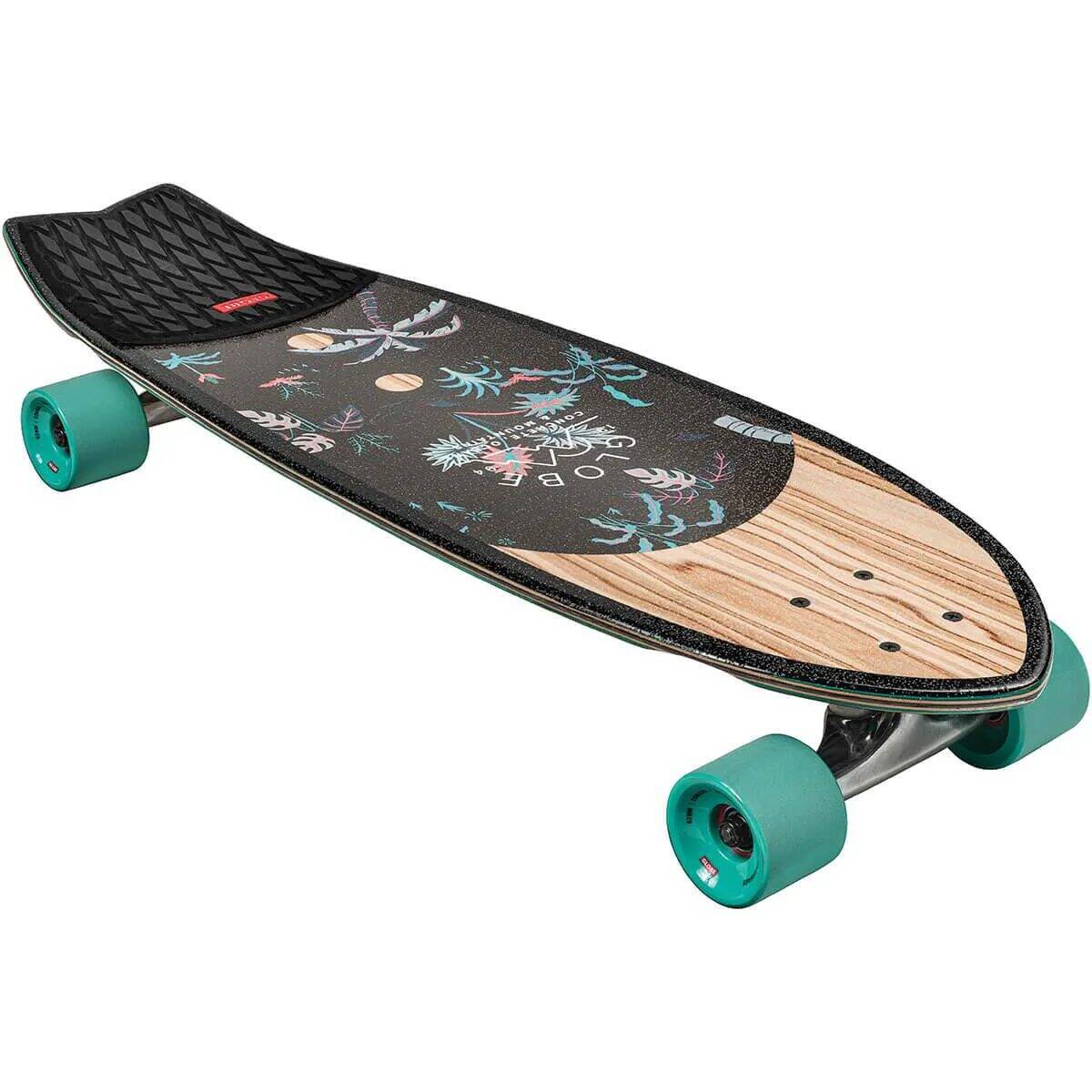 Globe Sun City Complete Cruiser Skateboard - Olivewood/Neon Jungle 30''