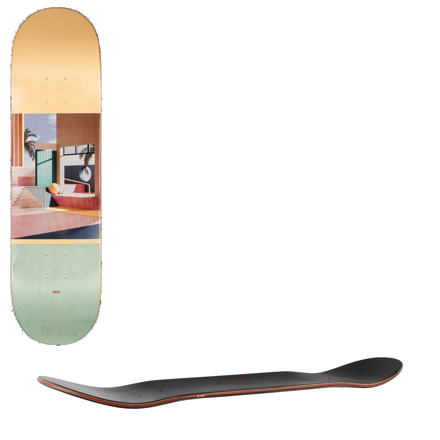 Globe G2 Tarka Skateboard Deck - Park 8''