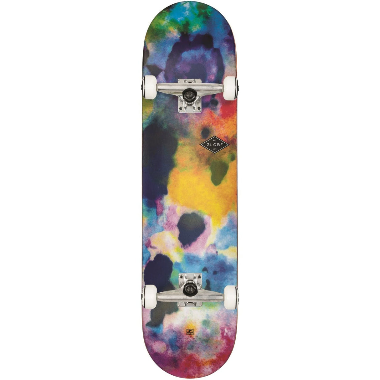 Globe Full On Cruiser Skateboard - Colour Bomb 7.75''
