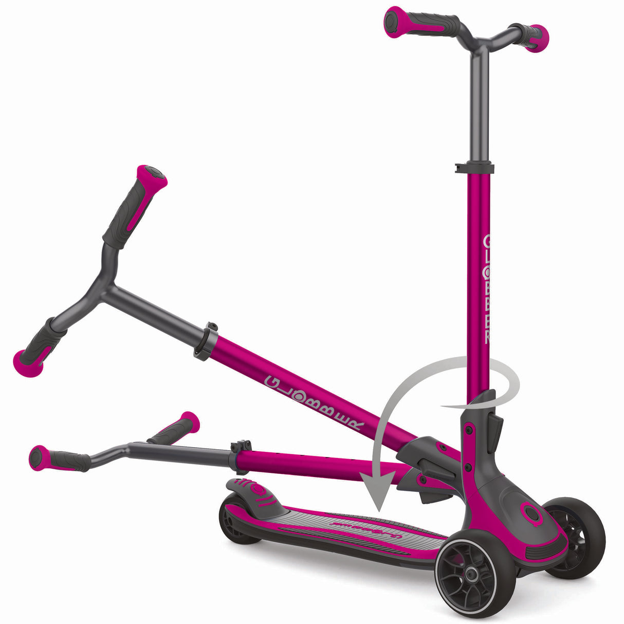 Globber Ultimum Commuter Scooter - Ruby