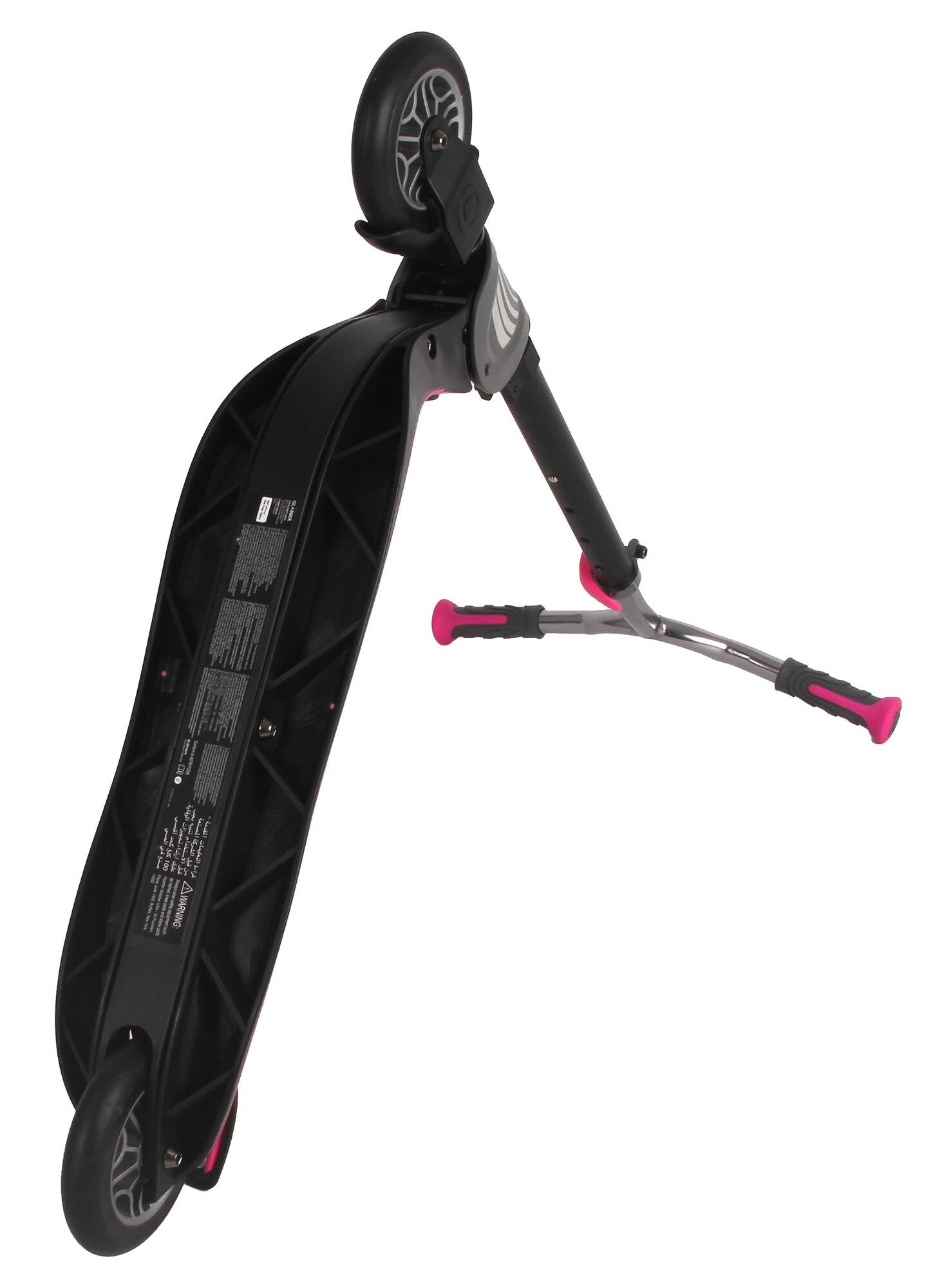 Globber Flow 125 Foldable Scooter - Deep Pink