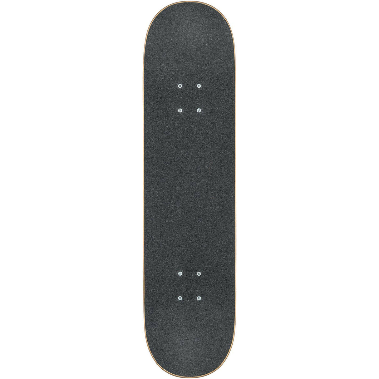 Globe G0 Block Serif Complete Skateboard - White/Red 8"
