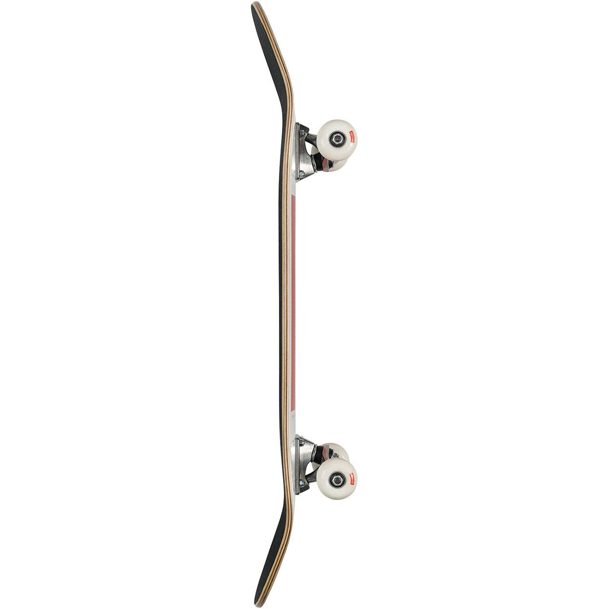 Globe G0 Block Serif Complete Skateboard - White/Red 8"