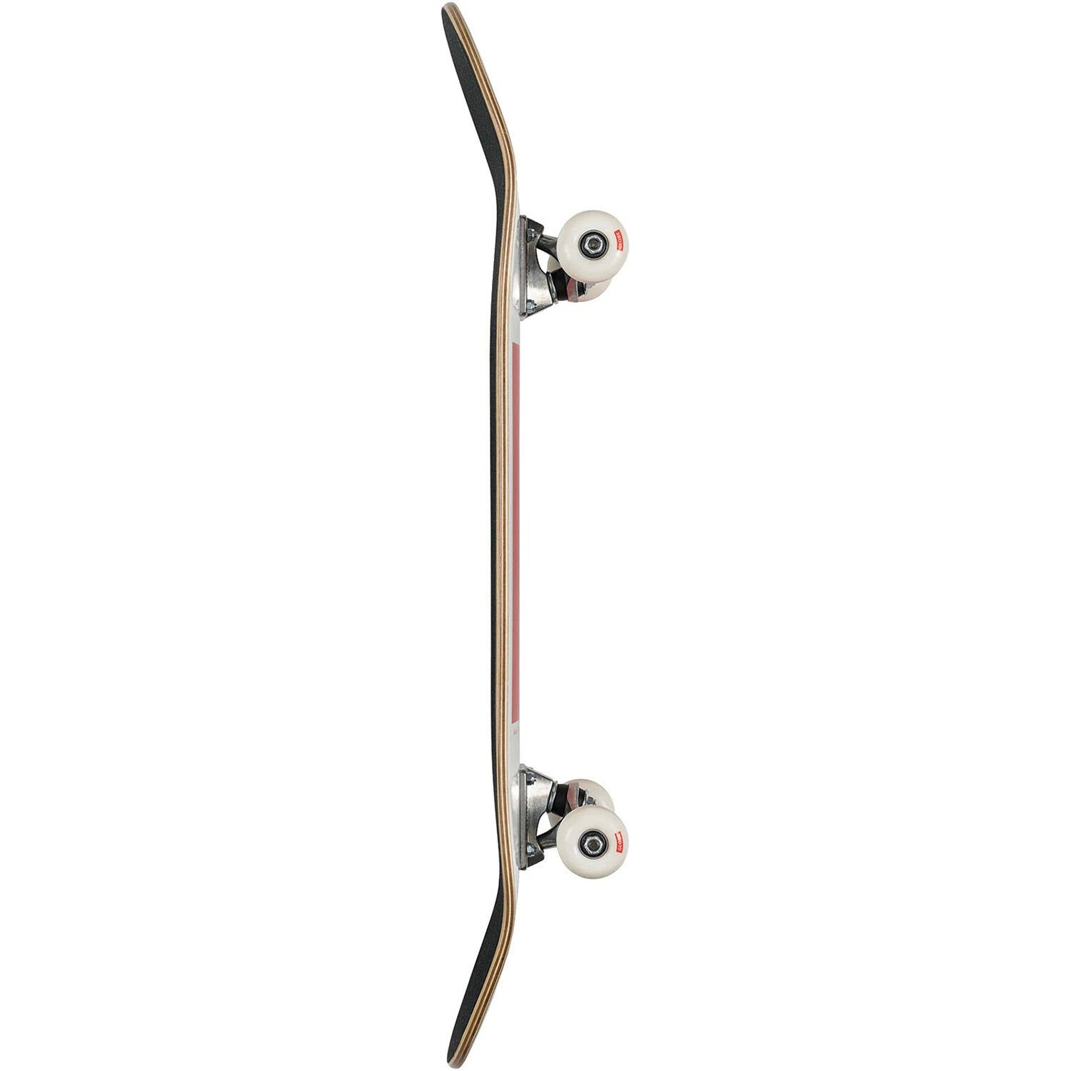 Globe G0 Block Serif Complete Skateboard - White/Red 8"