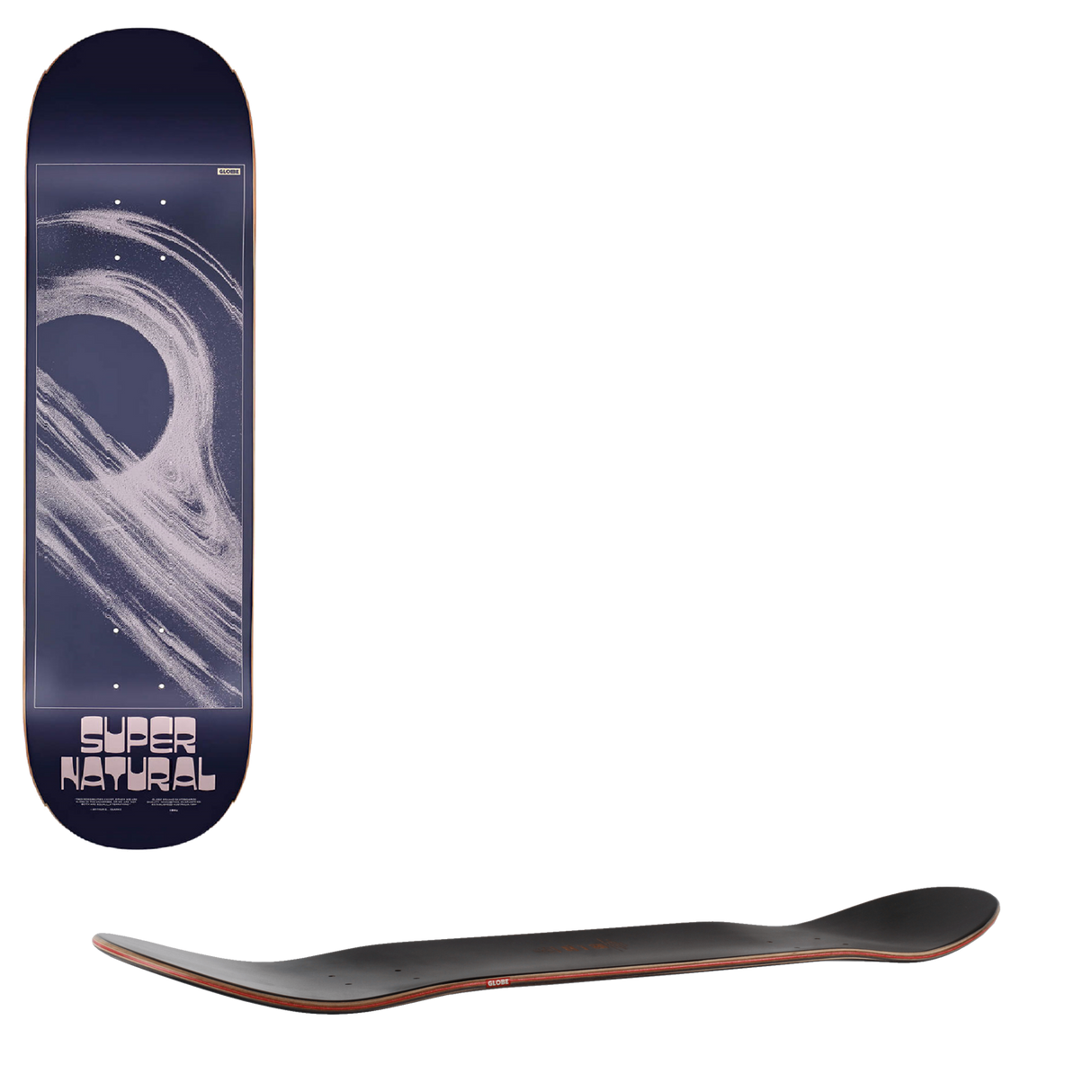 Globe G1 Orbit Skateboard Deck - Super Natural 8"