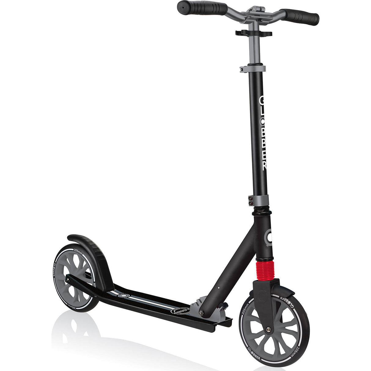 Globber NL 205 Commuter Scooter - Black/Grey