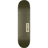 Globe Goodstock Skateboard Deck Fatigue Green - 8.25''