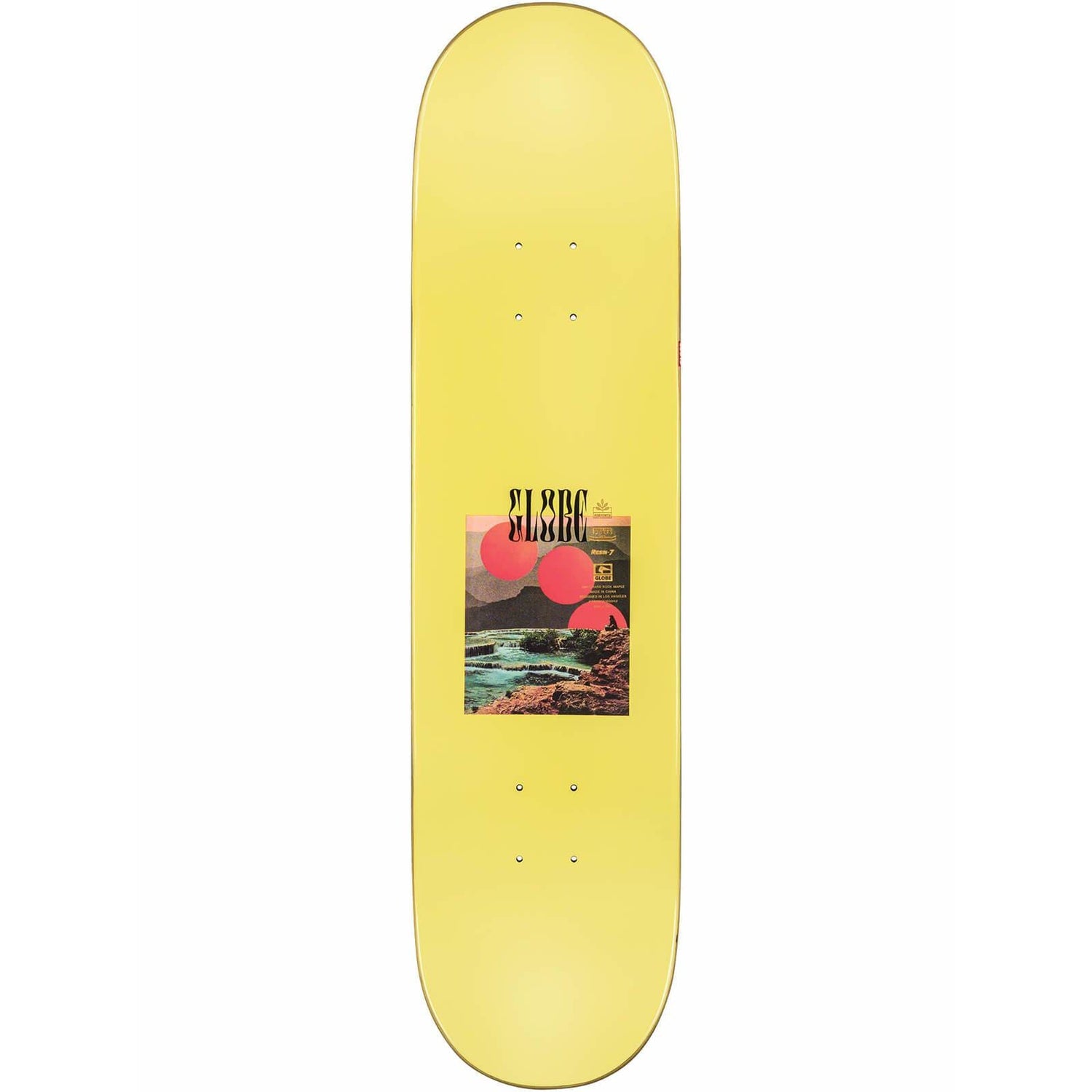 Globe G2 Rapid Space Skateboard Deck - Sundance 8''
