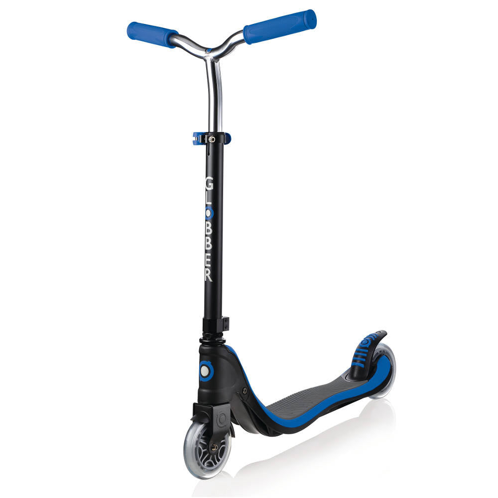 Globber My Too Flow 125 Complete Scooter - Black/Navy Blue