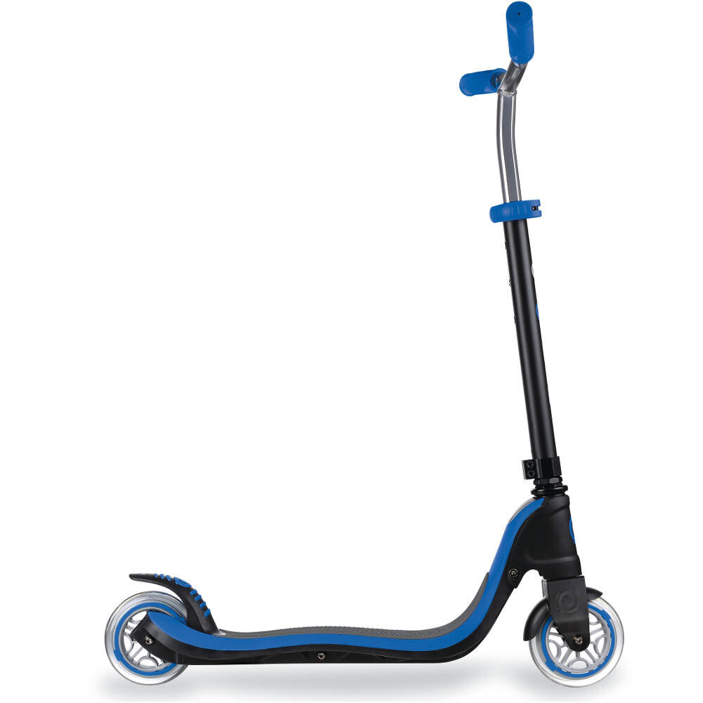 Globber Flow 125 Complete Scooter - Black/Navy Blue