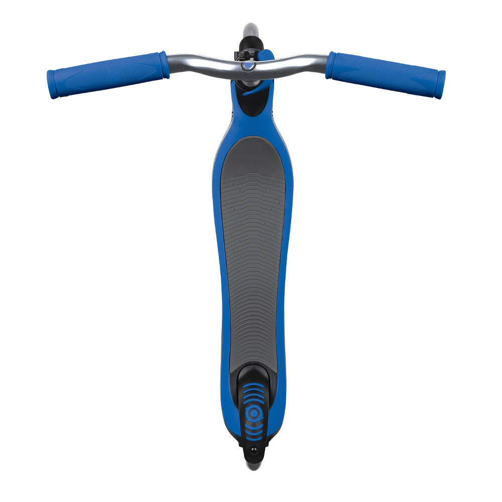 Globber Flow 125 Complete Scooter - Black/Navy Blue