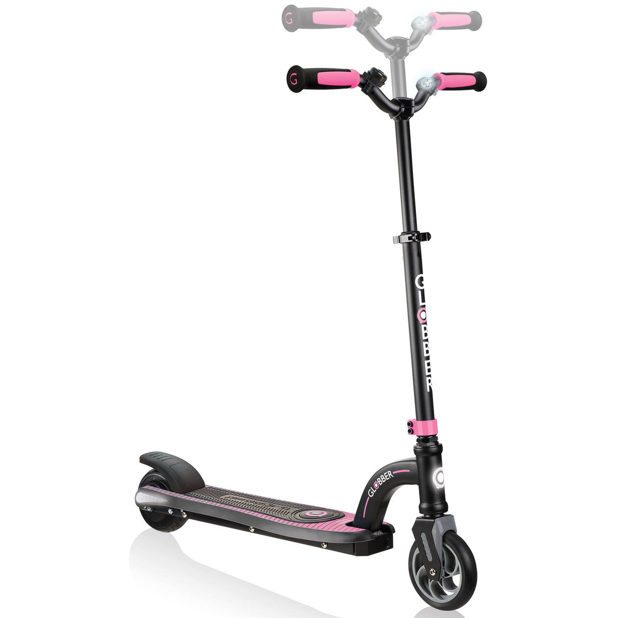 Globber One K E-Motion 10 Electric Scooter - Pink/Black