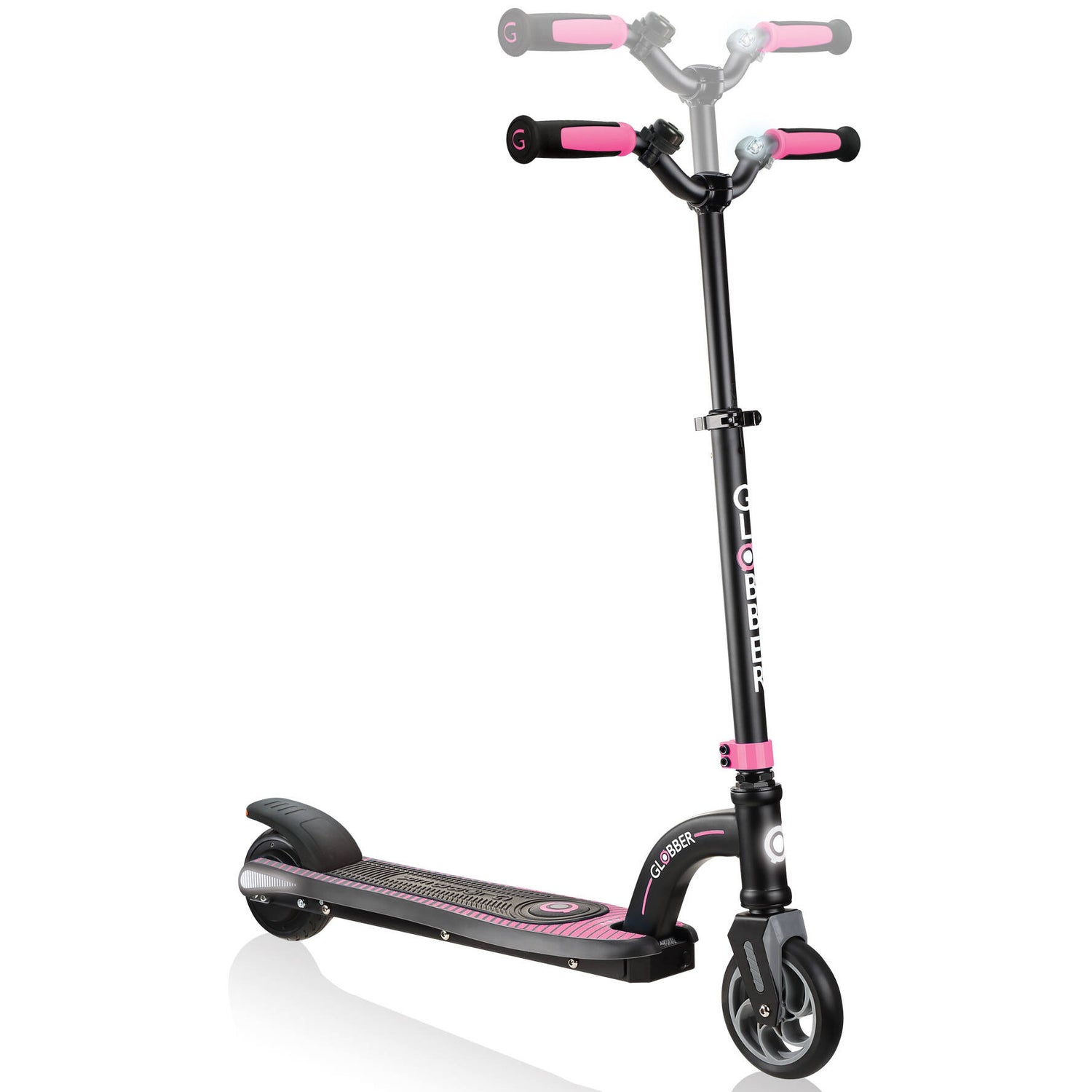 Globber One K E-Motion 10 Electric Scooter - Pink/Black