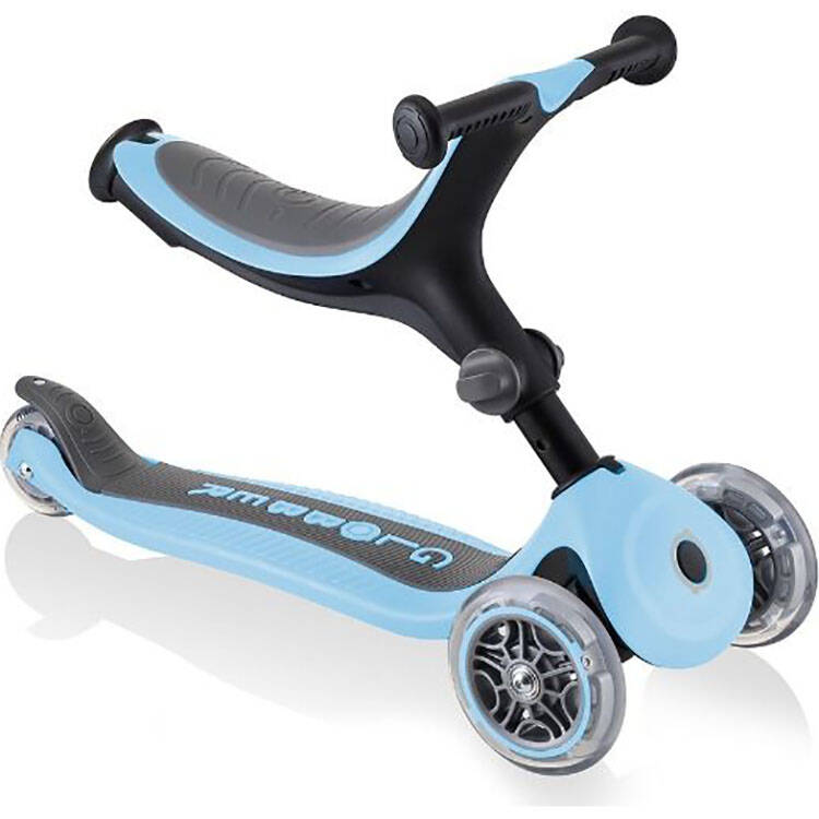 Globber Go Up Foldable Scooter - Pastel Blue