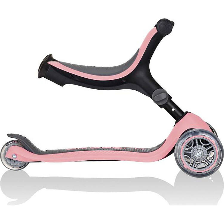 Globber Go Up Foldable Scooter - Pastel Pink