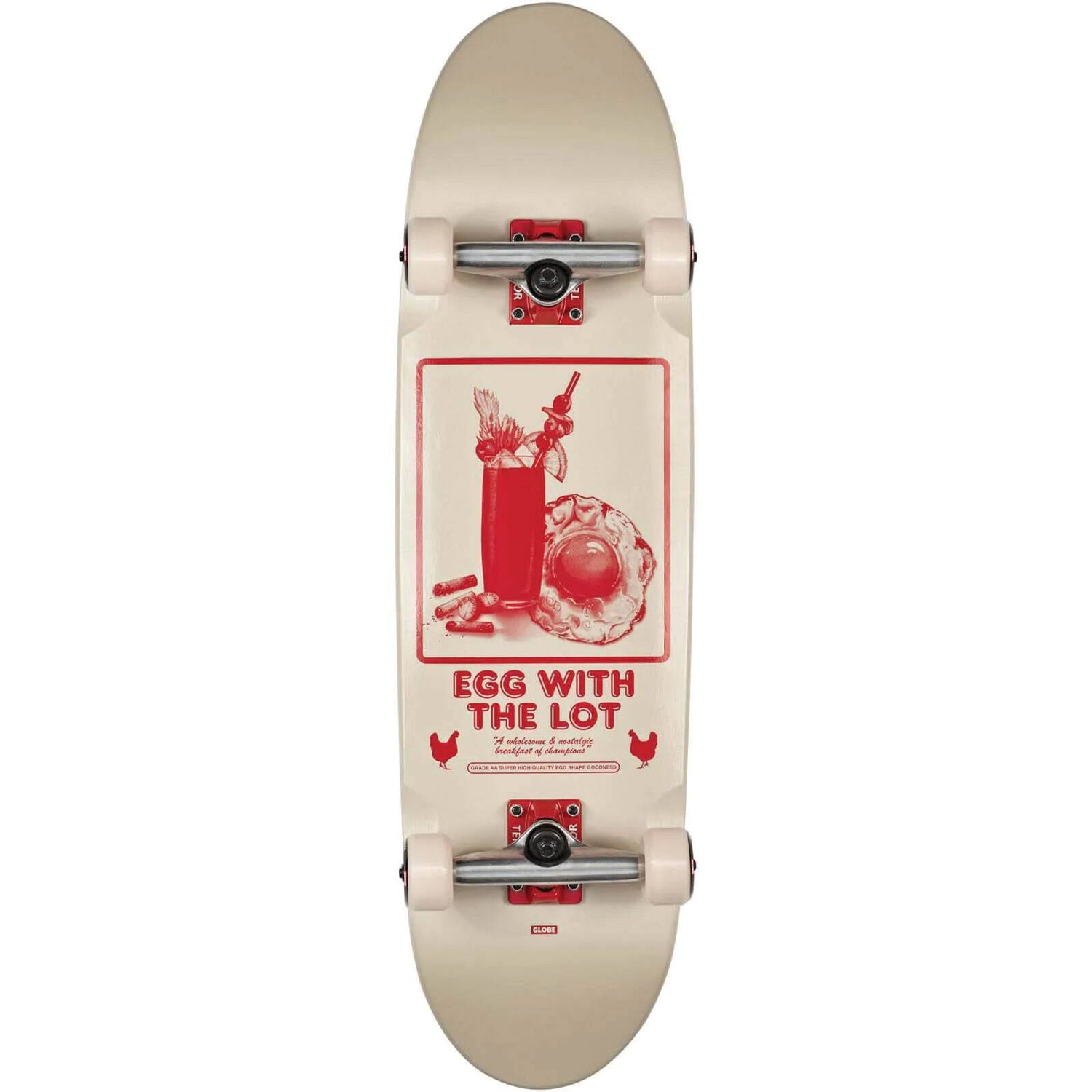 Globe Eggy Complete Cruiser Skateboard - The Lot 31.75"