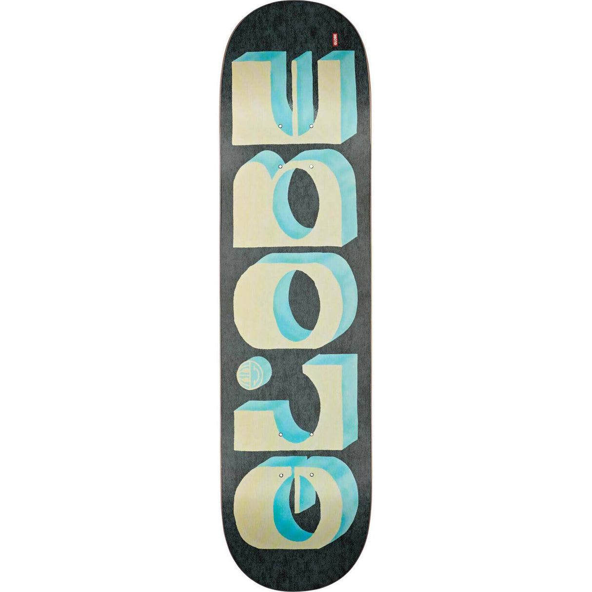 Globe G1 D Blocks Skateboard Deck - Black/Yellow 8"