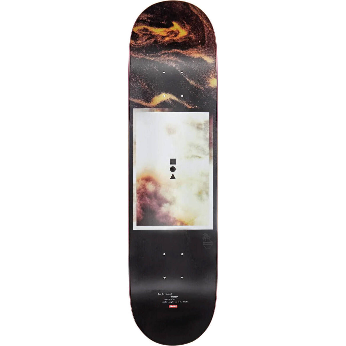 Globe Slide Stack Skateboard Deck - Dust 8.125"