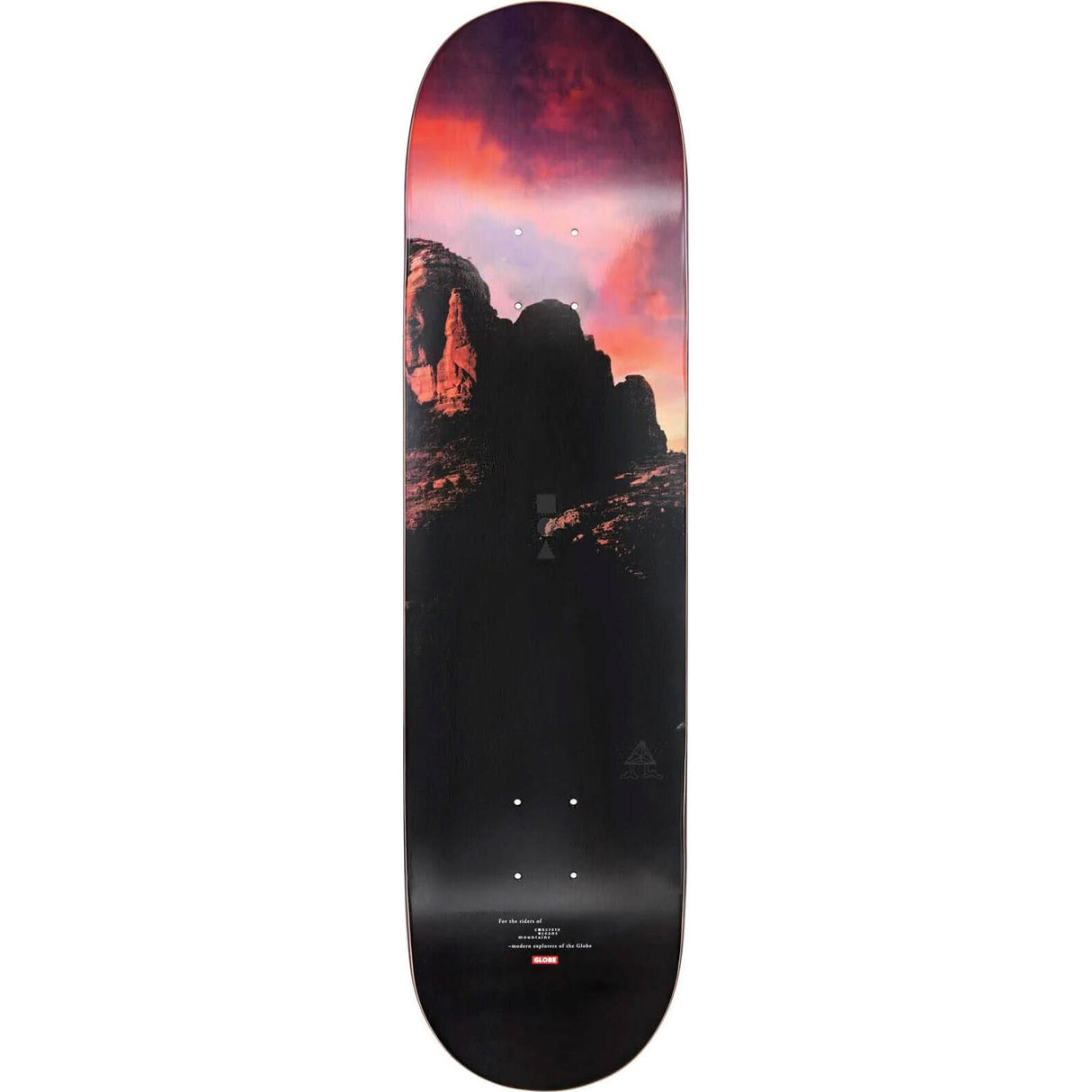 Globe Slide Stack Skateboard Deck - Sky 8.25"
