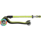 Globber Elite Deluxe Lights Light-Up Complete Scooter - Lime