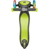 Globber Elite Deluxe Lights Light-Up Complete Scooter - Lime