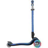 Globber Elite Deluxe Lights Light-Up Complete Scooter - Navy