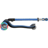 Globber Elite Deluxe Lights Light-Up Complete Scooter - Navy