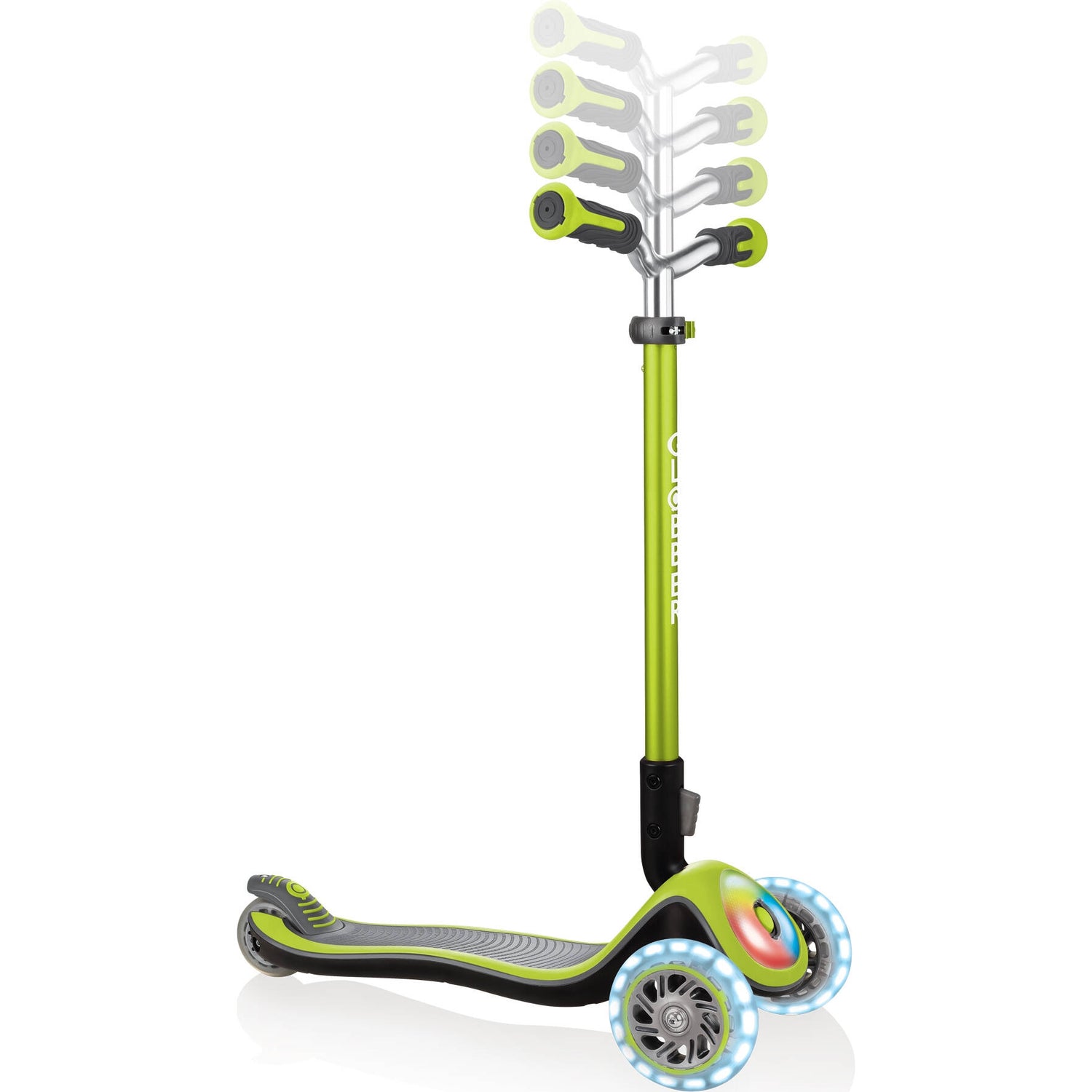 Globber Elite Deluxe Prime Complete Scooter - Lime Green
