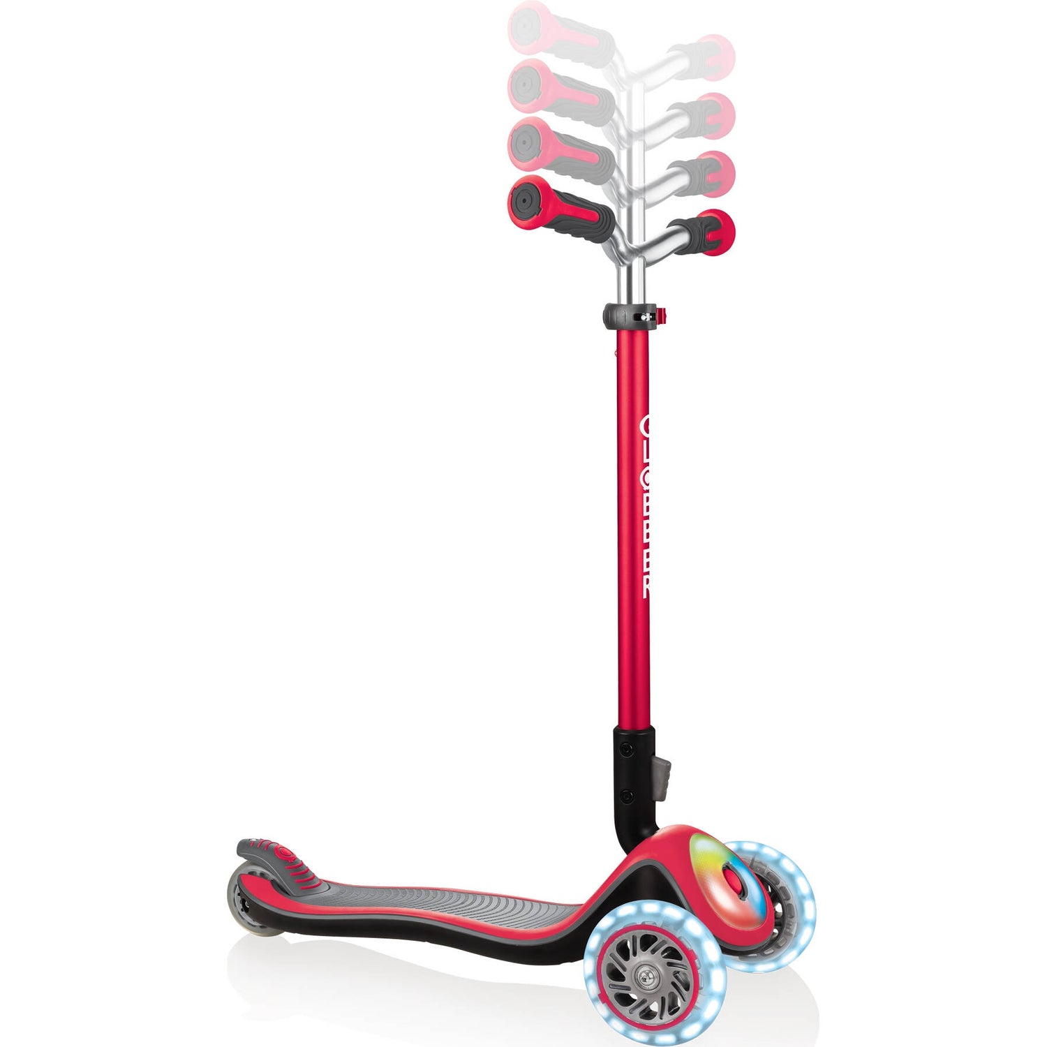 Globber Elite Deluxe Prime Complete Scooter - Red