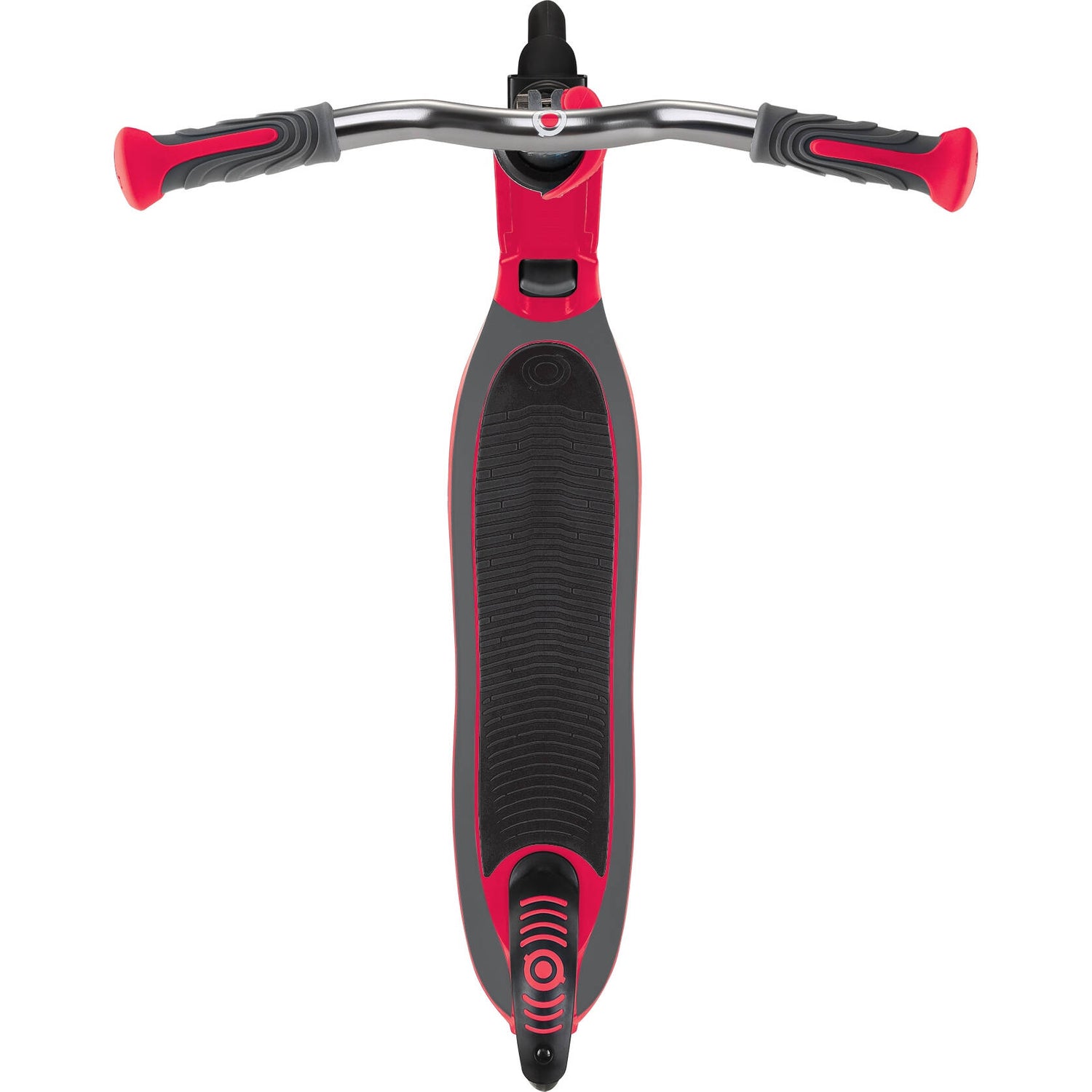 Globber Flow 125 Foldable Scooter - Black/Red