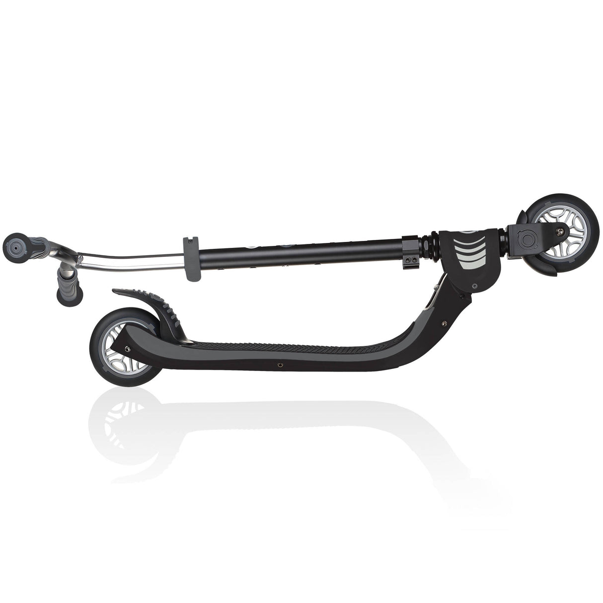 Globber Flow 125 Foldable Scooter - Black/Grey