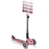 Globber GO UP Deluxe Play Lights Scooter - Pastel Deep Pink