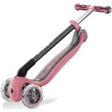 Globber GO UP Deluxe Play Lights Scooter - Pastel Deep Pink