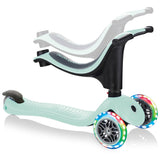 Globber GO UP Sporty Lights Scooter - Mint