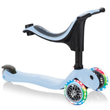 Globber GO UP Sporty Lights Scooter - Pastel Blue