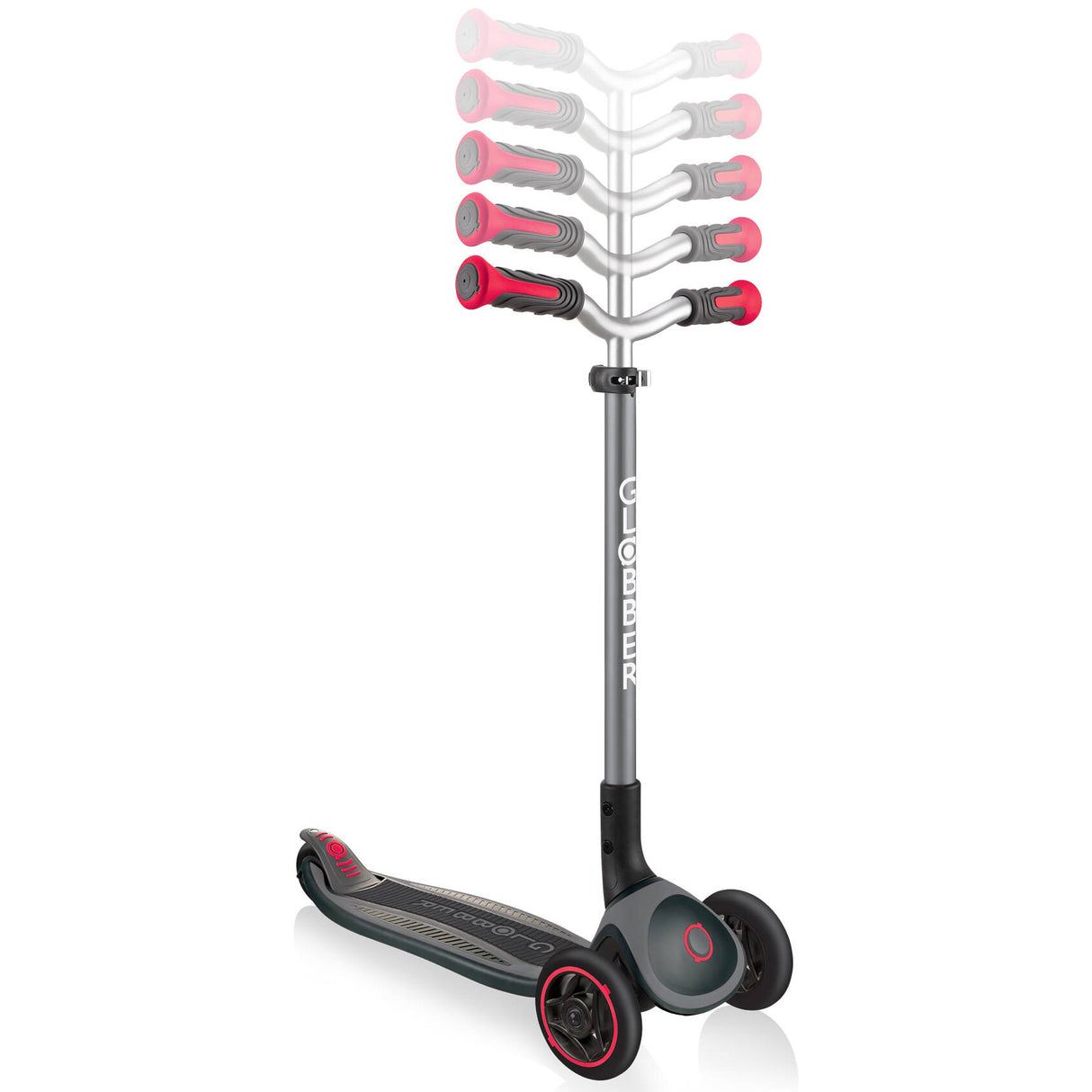 Globber Master Scooter - Black/Red